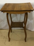 Wood Lamp Table (Approx. 29 Inches Tall X