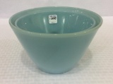 Blue Fireking 2 Piece Nesting Bowl Set