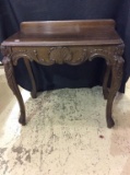 Sm. Ornate Carved Console Table