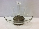Sterling Silver & Glass Bowl