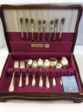 Set of Community Silverplate Flatware in Case