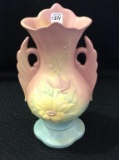 Hull Art Pottery Dbl Handle Wildflower Vase