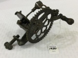 Unusual Primitive Apple Peeler Marked New Scott