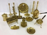 Lg. Group of Brassware Items