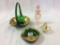 Lot of 4 Including Emerald Green Gold