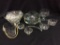 Group of Clear Glassware Including Punch