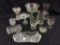 Group of Old Pressed Glass Pieces Including