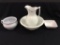 Group of White Ironstone Pieces Including