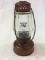 Sm. Red Paint Kerosene Lantern w/ Glass