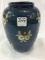 Floral Decorated Vase-#6 Bottom Marked