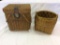 Lot of 2 Lg. Vintage Baskets