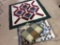 Lot of 5 Decorative Quilted Pieces