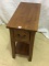 Sm. One Drawer Occasional Table w/ Bottom