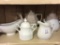Lot of 5 White Ironstone Pieces Including
