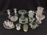 Lg. Group of Mostly pressed Glass
