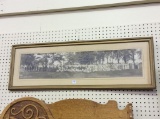 Framed Yard Long Photo by the Cross