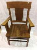 Wood Arm Chair Made by Phoenix Chair Co.