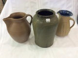 Lot of 3 Contemp. Pottery Pieces-