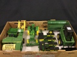 Group of 6 John Deere Toys Including Bob Cat,