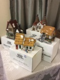 Lot of 4 Dept. 56 Heritage Village Collection