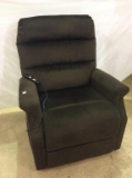 Brown Upholstered Lift Chair