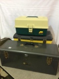 Lot of 3 Tool/Fishing Boxes Including