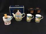 Group Including Sadler England Bermuda Teapot