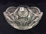 Cut Glass Bowl (Approx. 3 1/4 Inches Tall X