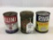 Lot of 3 Tin Adv. Banks Including