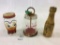 Lot of 3 Banks Including Glass Bank, Duck
