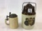 Lot of 2 Including Sm. Old Stein Marked Villeroy