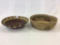 Lot of 2 Vintage Woven Southwest Baskets