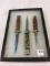 Lot of 3 Push Button Knives Including