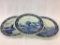 Lot of 3 Very Lg. Delft Blue-Made in Holland-