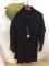 Vintage Wool Military Chaplin Uniform Coat