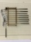 Wall Hanging Rack w/ 9 Wood Shalf Golf