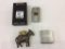 Group of 3 Including Zippo Maytag Tape