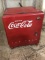 Sm. Floor Model Drink Coca-Cola Cooler-