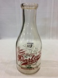 One Quart Winslow Dairy Milk Bottle-Bradford, IL