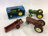 Lot of 4 Toy Farm Machinery Toys-1/16th Scale