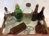 Group of Old Bottles Including Bitters, Coca Cola,