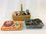 Lg. Group of Vintage Cookie Cutters Including