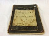 Lot of 2 Atlas Including Lee Co.-1872 (Binding