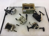 Group of 6 Fishing Reels Including