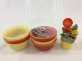 Lot of 8 Including 6 Sm. Ovenware Bowls-