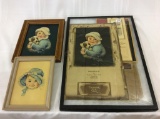 Group of Collectibles Including 1932 Calendar,