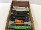 Lot of 9 Various O-Gauge Lionel Cars