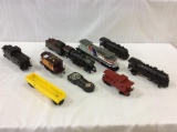 Lot of 9 Various 0 Gauge including Amtrak