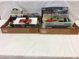 2 Boxes of Toys Including Fisher Price &