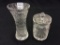 Lot of 2 Including  6 in tall Waterford vase